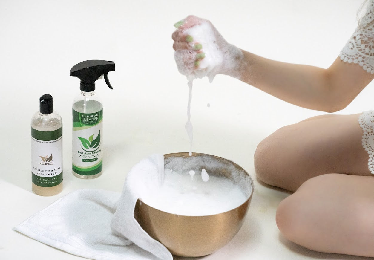 3 Packs Castile Dish Soap (Unscented)