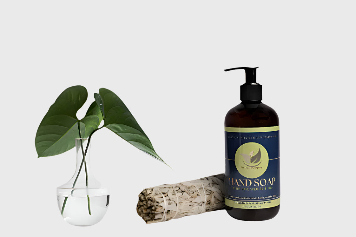 Jabón de manos con salvia y abeto