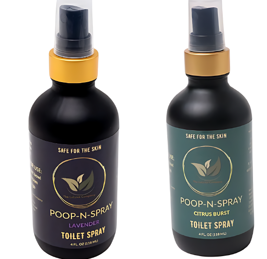 Toilet Spray. Citrus Burst & Lavender Poop-N-Spray Combo – The LoLuxe ...