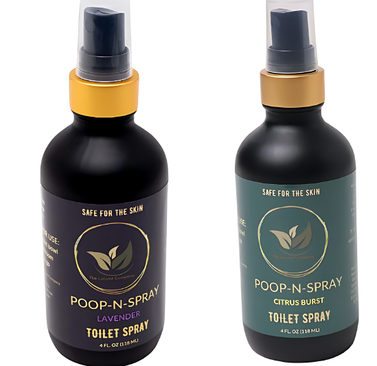 Toilet Spray. Citrus Burst & Lavender Poop-N-Spray Combo