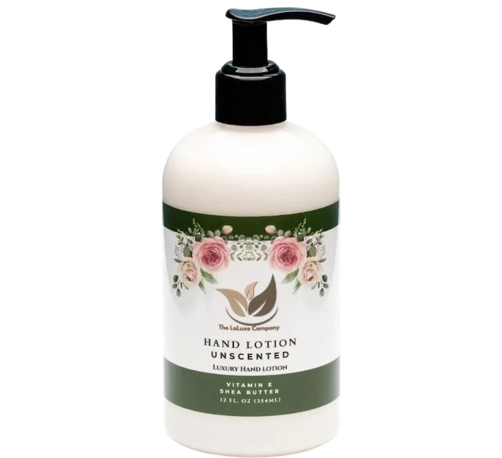 Hand Lotion Unscented (Vitamin E and Shea Butter)