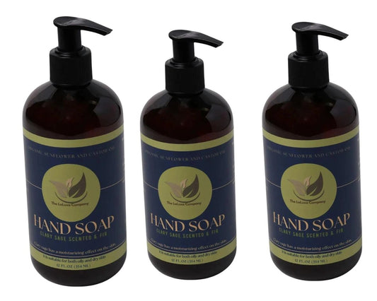 3 Packs Clary Sage & Fir Hand Soap