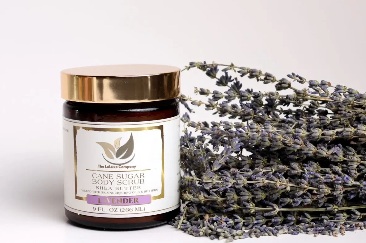 Cane Sugar Lavender Body Scrub