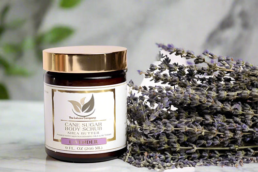 Cane Sugar Lavender Body Scrub